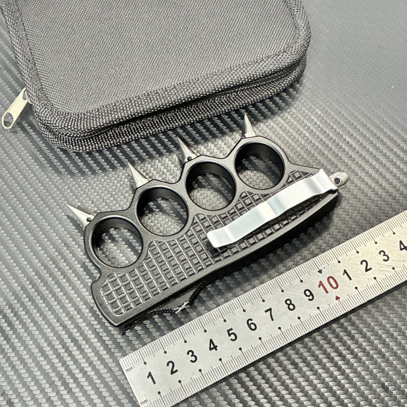 ZH001 MT CNC MACHINED Spiked TRENCH Knife