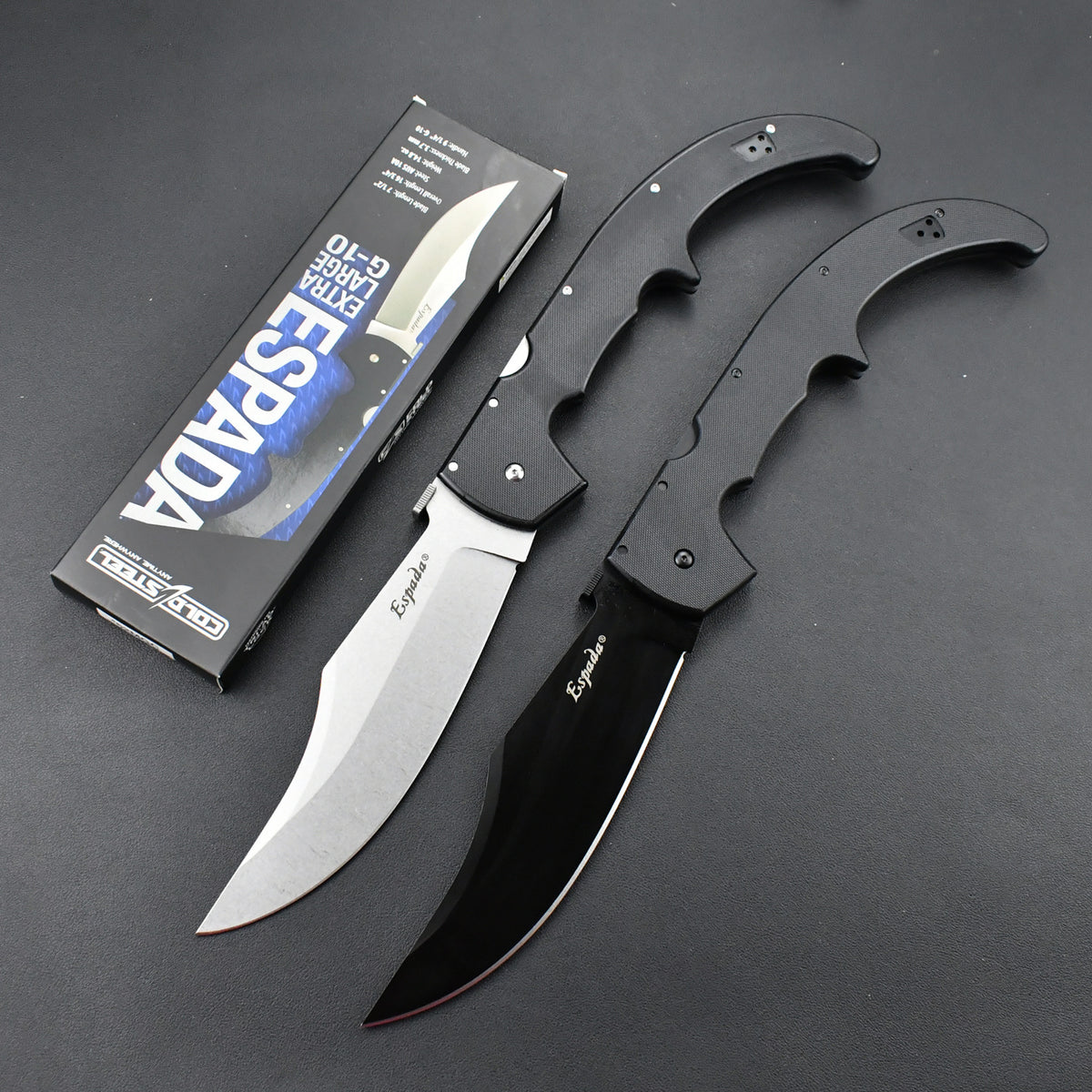 DJ040 Cold Steel Espada XL G-10 Folding Knife