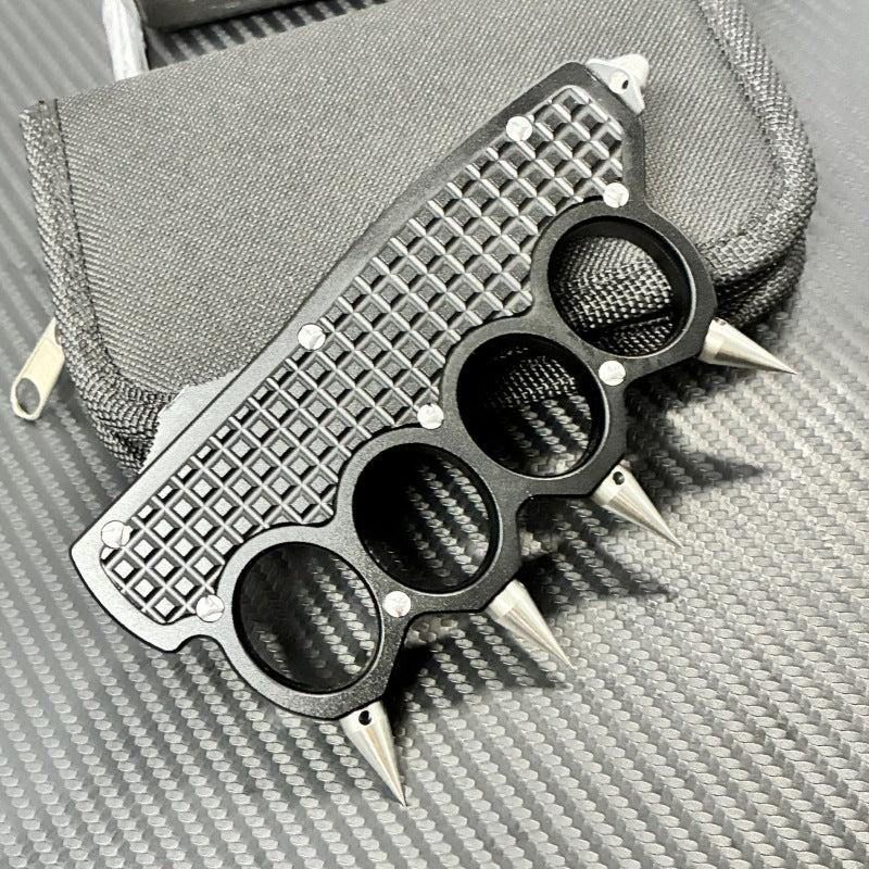 ZH001 MT CNC MACHINED Spiked TRENCH Knife