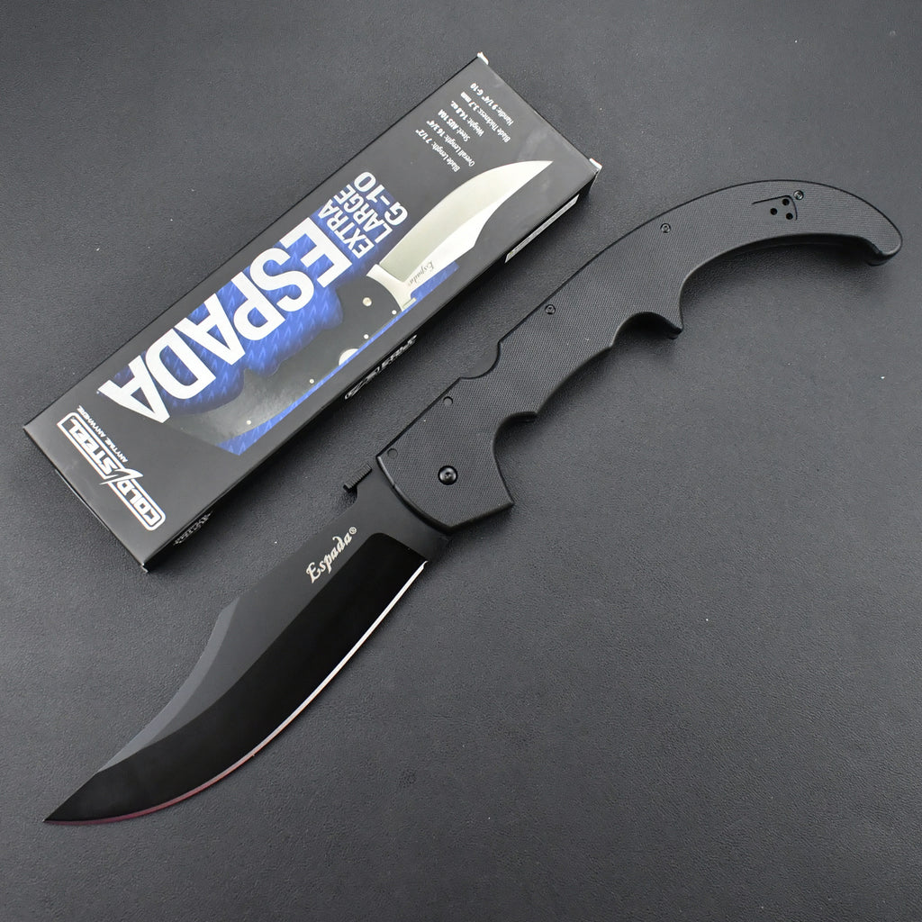 DJ040 Cold Steel Espada XL G-10 Folding Knife