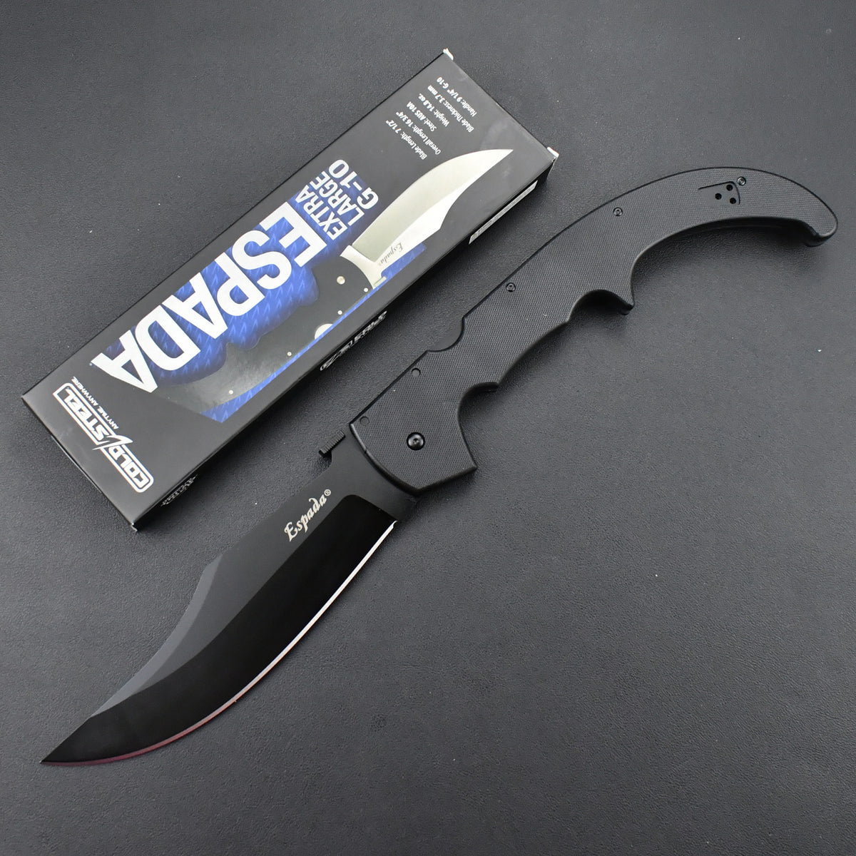 DJ040 Cold Steel Espada XL G-10 Folding Knife