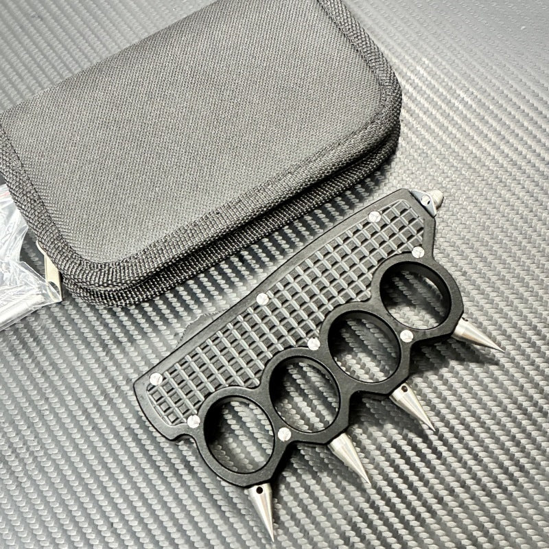 ZH001 MT CNC MACHINED Spiked TRENCH Knife
