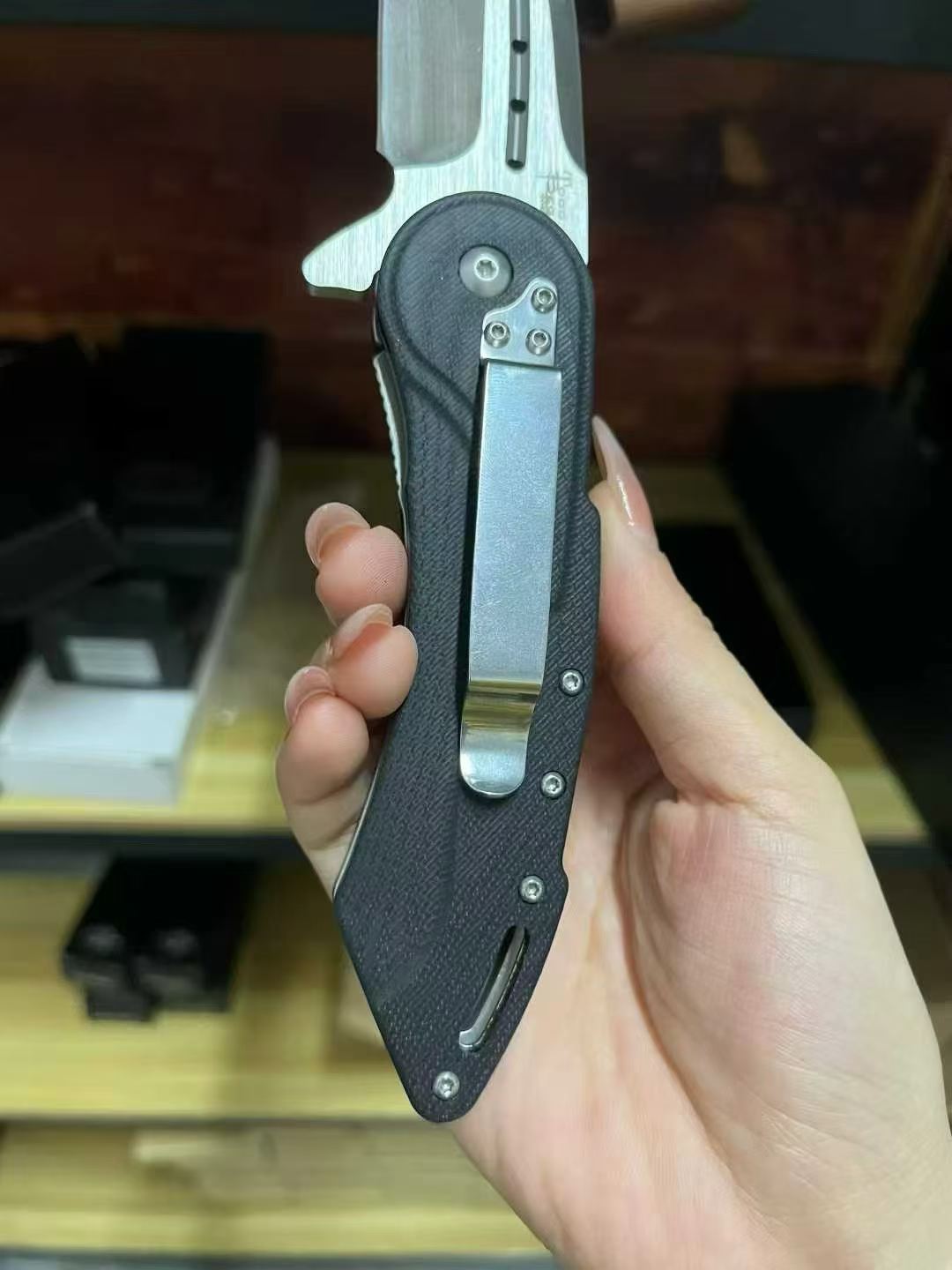 DJ020 Todd Begg – Nighthawk Quick-Opening Folding Knife