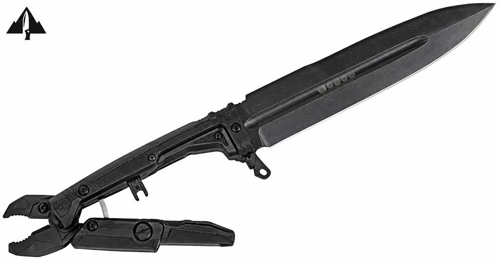 ExtremaRatio - Silente Knife Black - NOCS State Police - knife with multi-purpose pliers