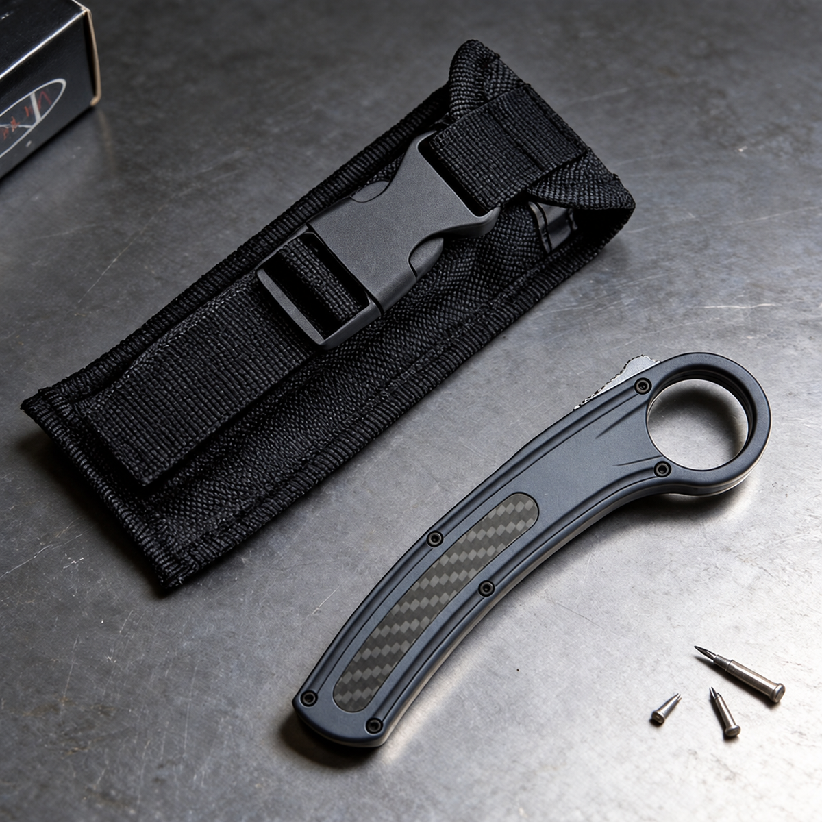 TH004 MT OT* Carbon Fiber Pattern (Zinc Alloy Material)