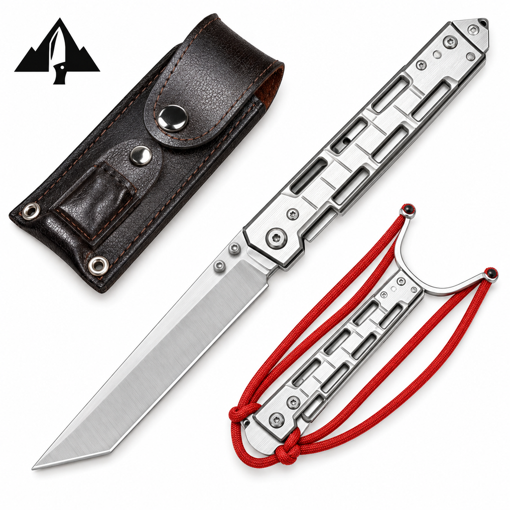 ZD008 Folding Knife with Slingshot Outdoor Knife EDC Knife-GS19