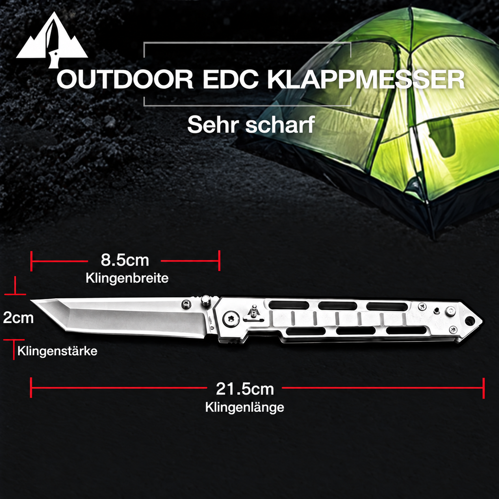 ZD008 Folding Knife with Slingshot Outdoor Knife EDC Knife-GS19