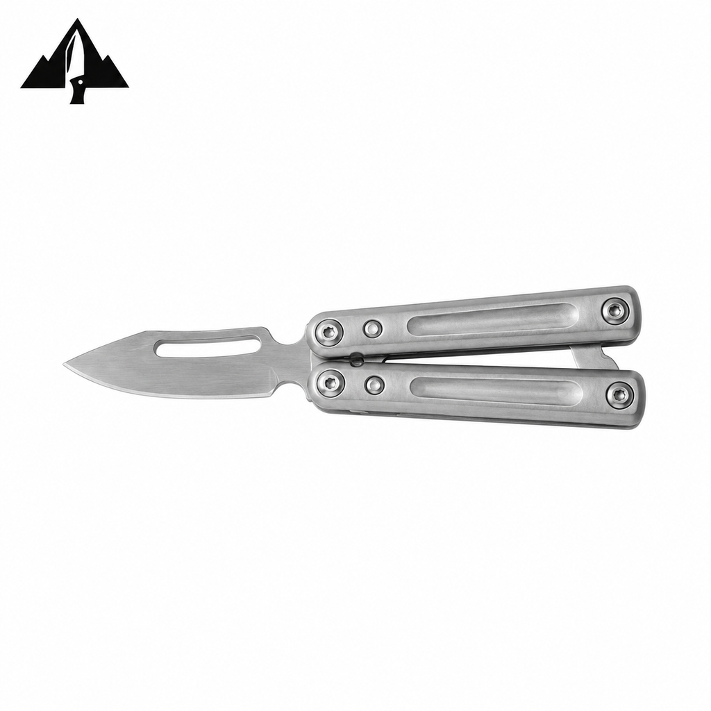 ZD009 Titanize Mini Butterfly Knife Keychain