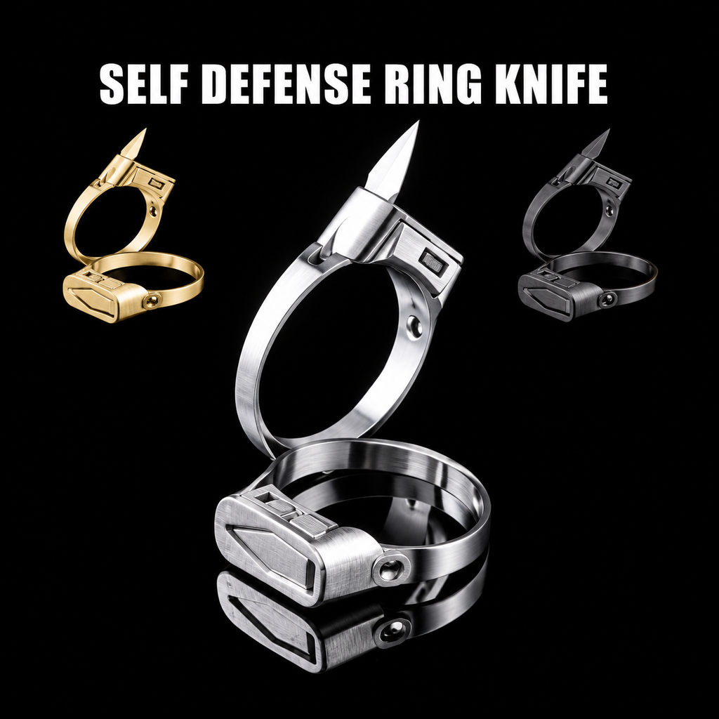 ZH002 Metal Self Defense Ring Knife
