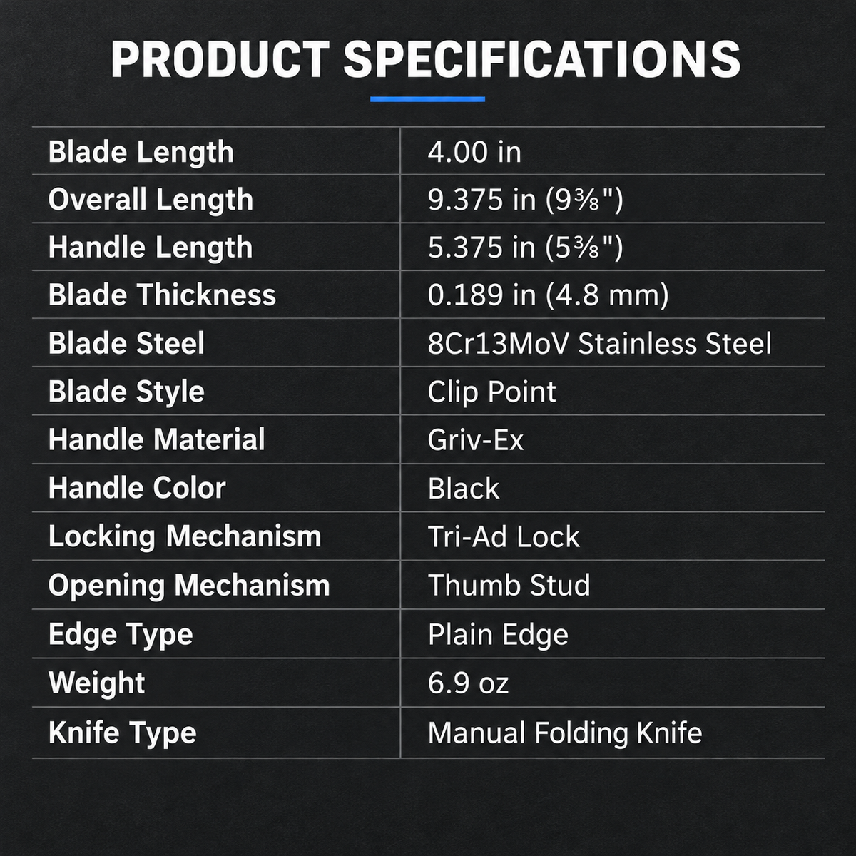 DJ044 Cold Steel SR1 Lite Folding Knife