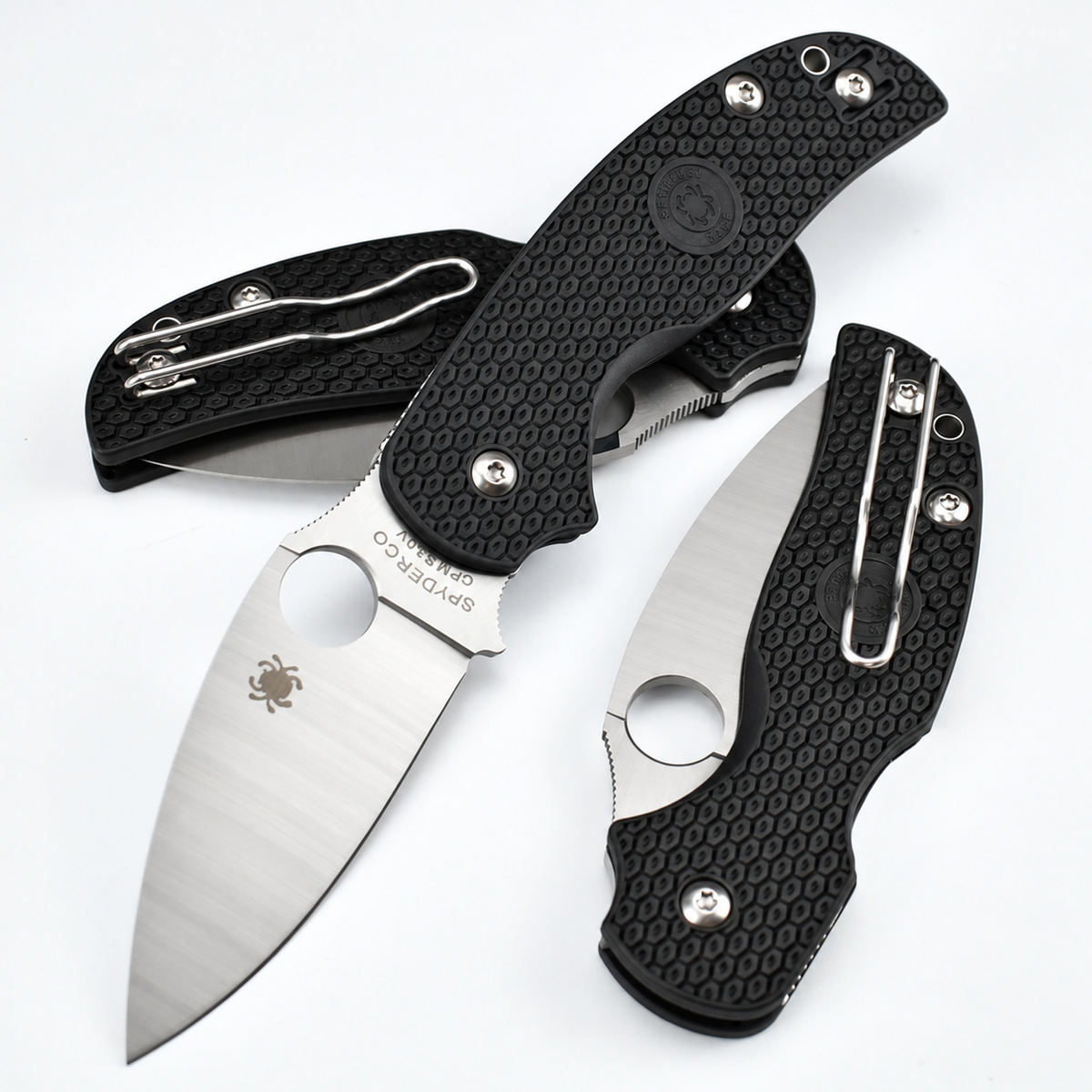 DJ051 Spyderco Sage 1 Carbon Fiber C123 黑