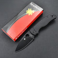 DJ050 Spyderco Shaman Folding Knife C229GP 卡其黑 黑黑